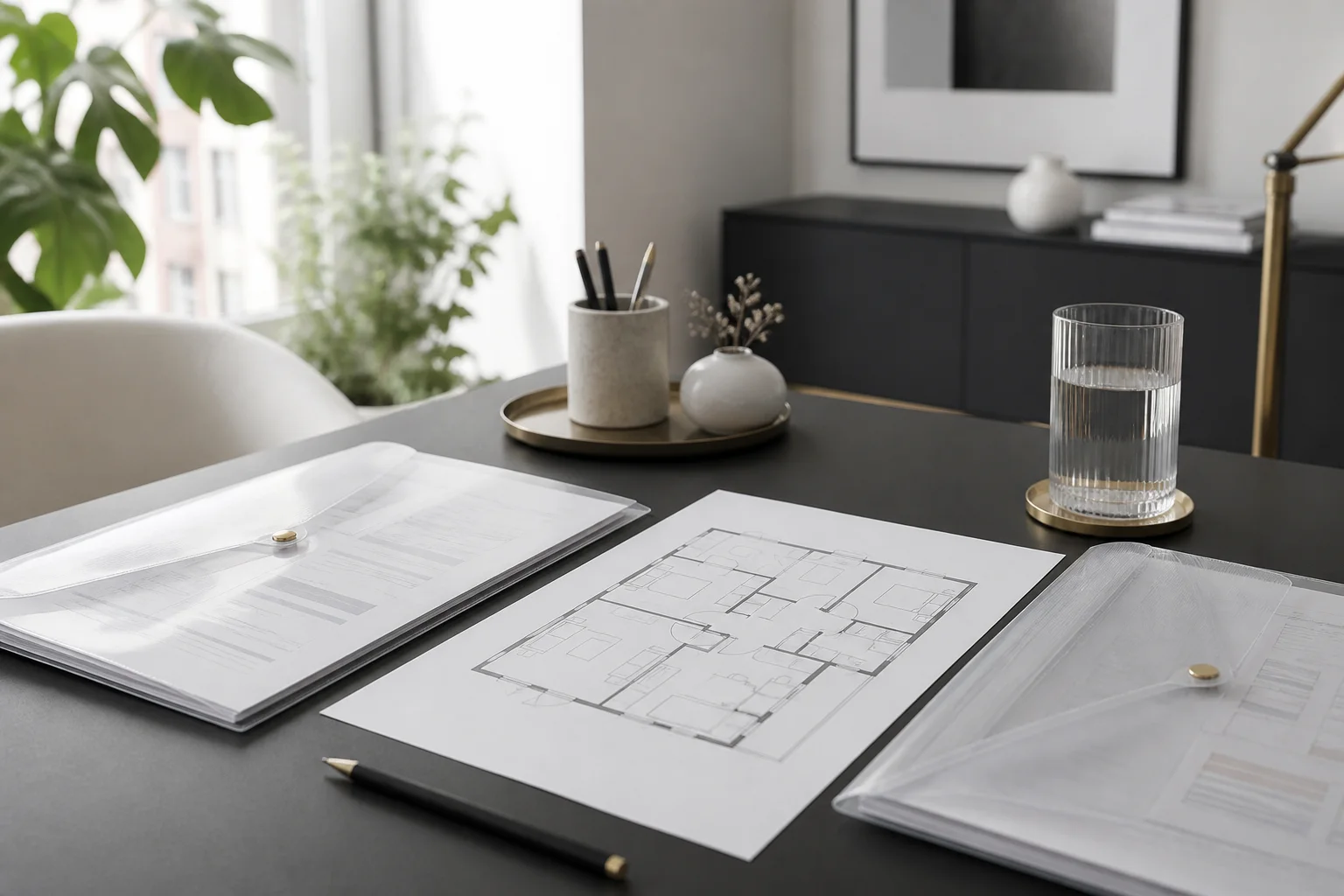 Deux devis de rénovation comparés avec un plan d’appartement